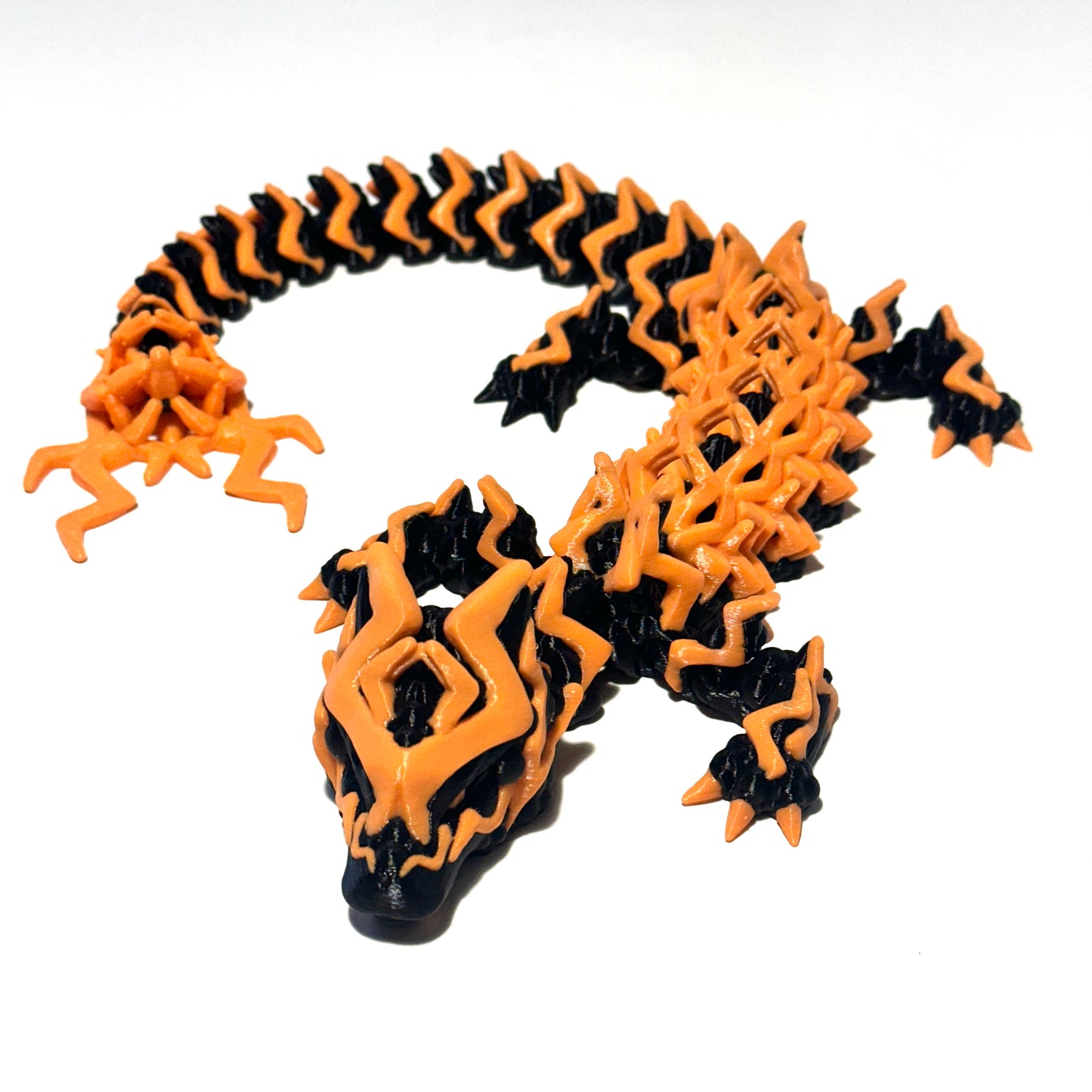 Large Storm Dragon - 3D Printed Articulating Figure