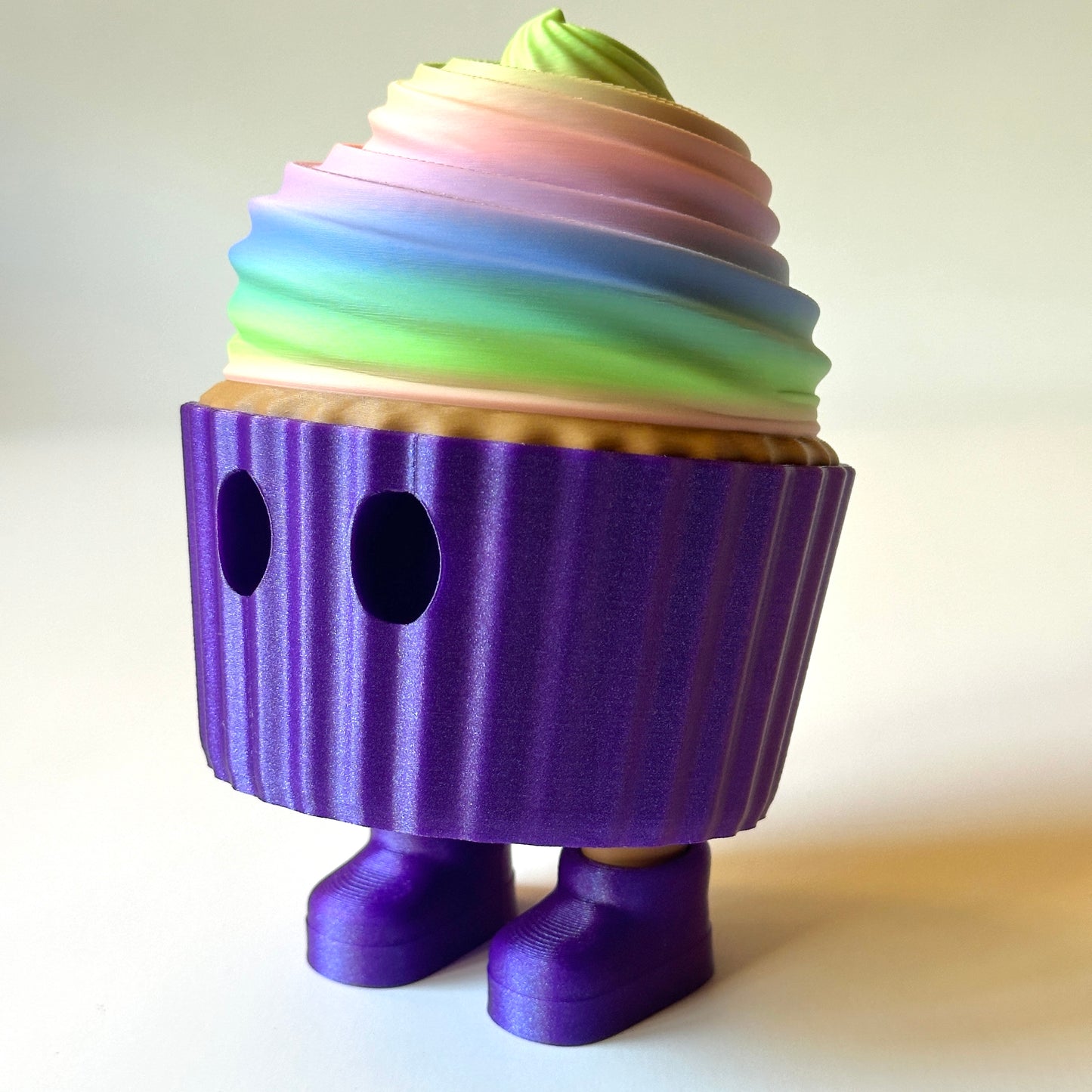 Giant Cuppy Cake - 3D Printed Articulating Figure