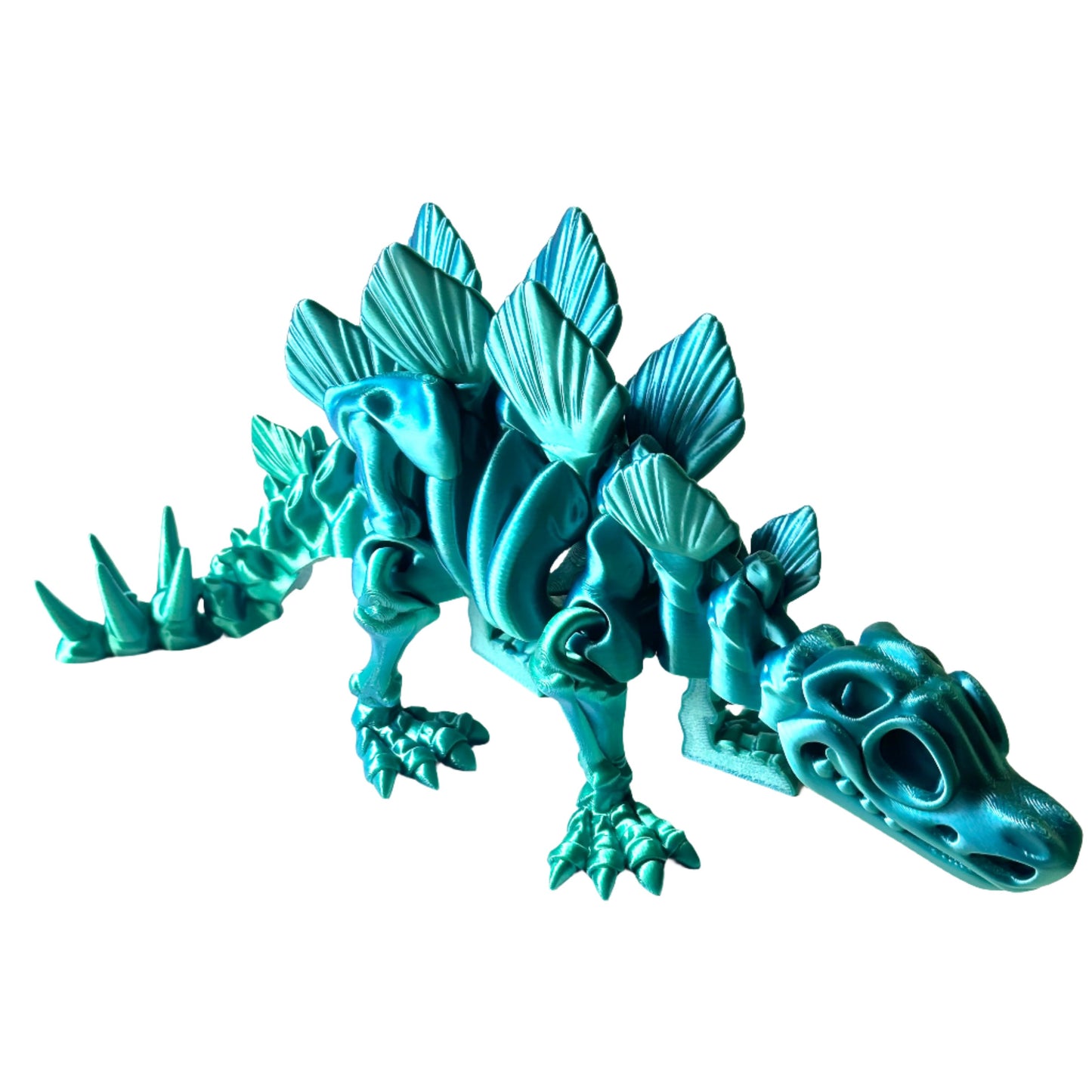 Giant Flexi Skeleton Stegosaurus - 3D Printed Articulating Figurines