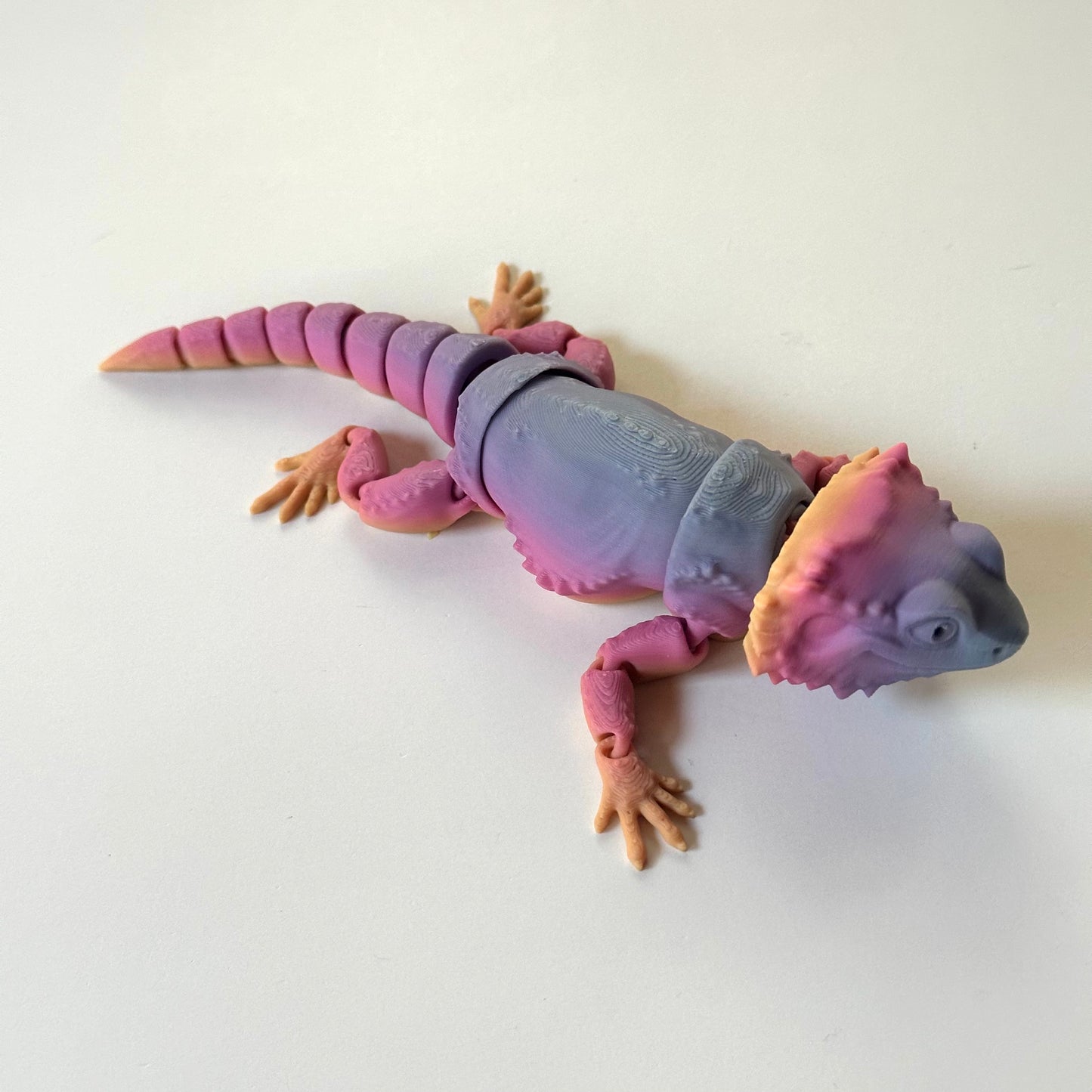 Bearded Dragon - 3D Printed Articulating Figure No