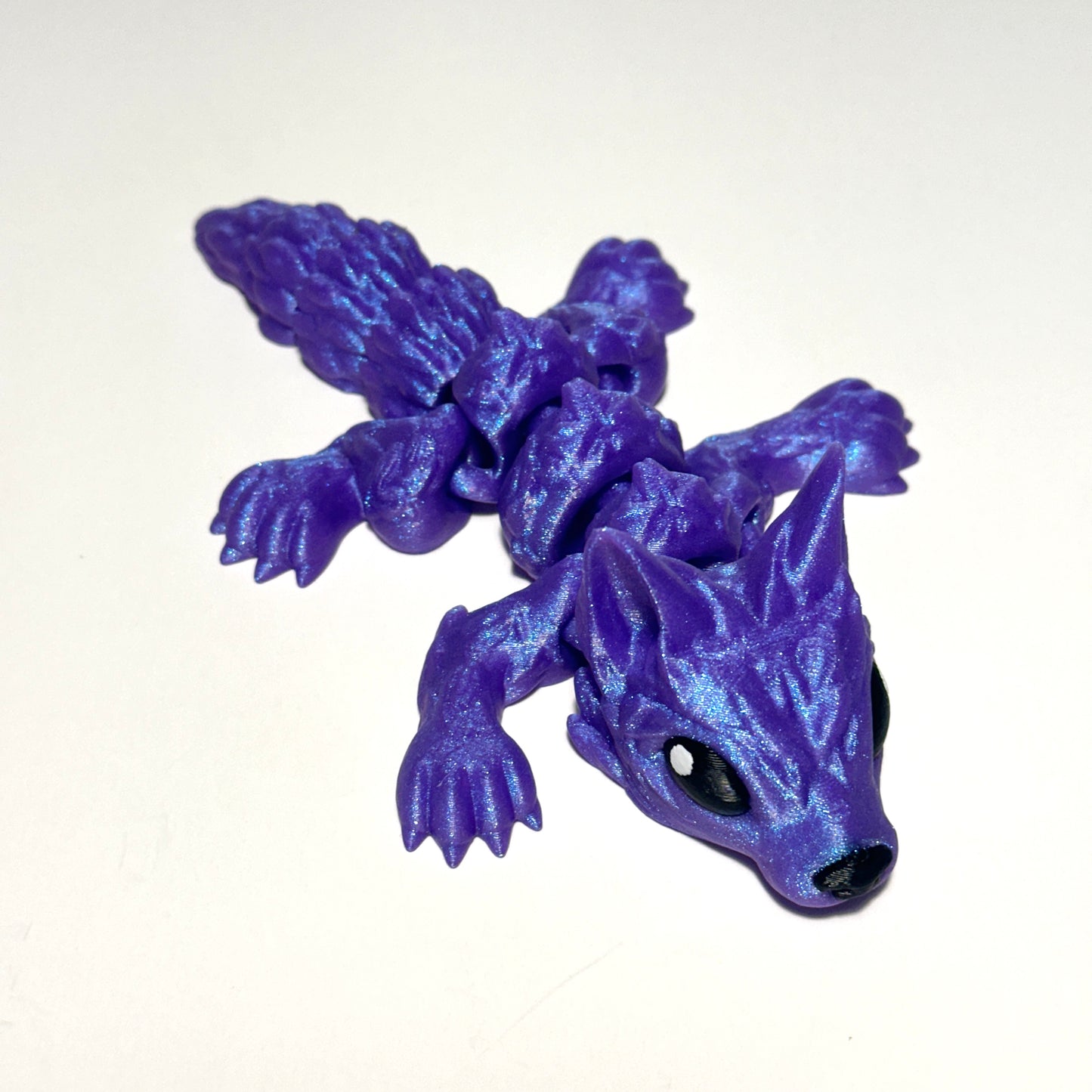 Wolf Pup - 3D Printed Articulating Figure