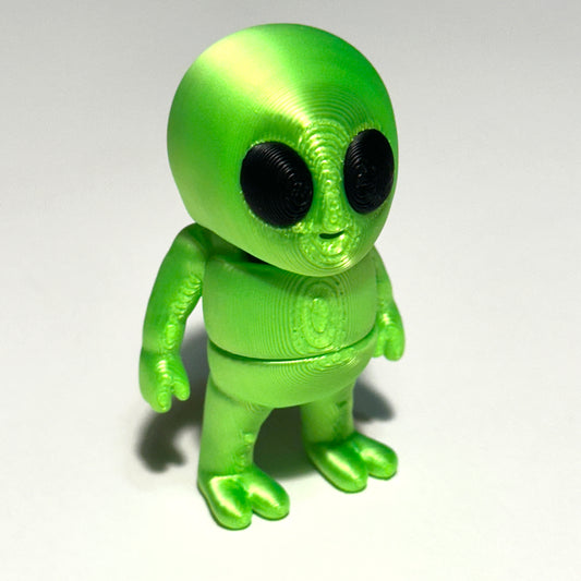 Tiny Flexi Alien - 3D Printed Articulating Figure