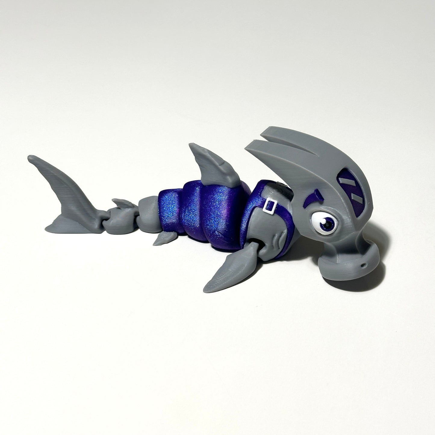 Flexi Hammerhead Shark - 3D Printed Articulating Figure