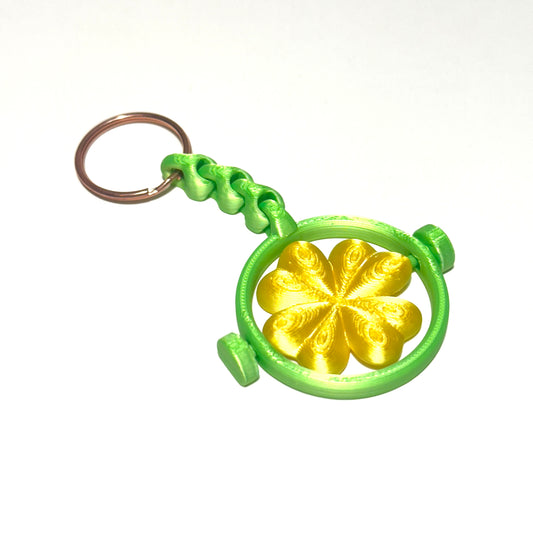 Lucky Keychain - 3D Printed Articulating Figure