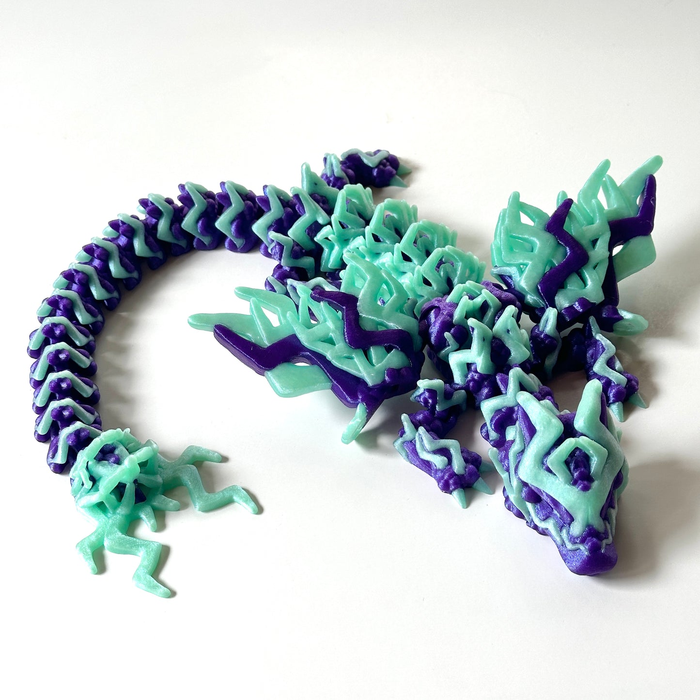 Large Storm Wing Dragon - 3D Printed Articulating Figure