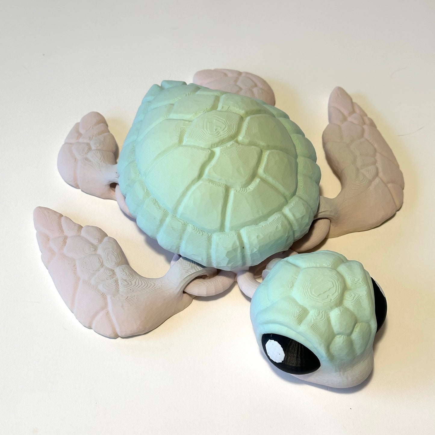 Giant Sea Turtle - 3D Printed Articulating Figure