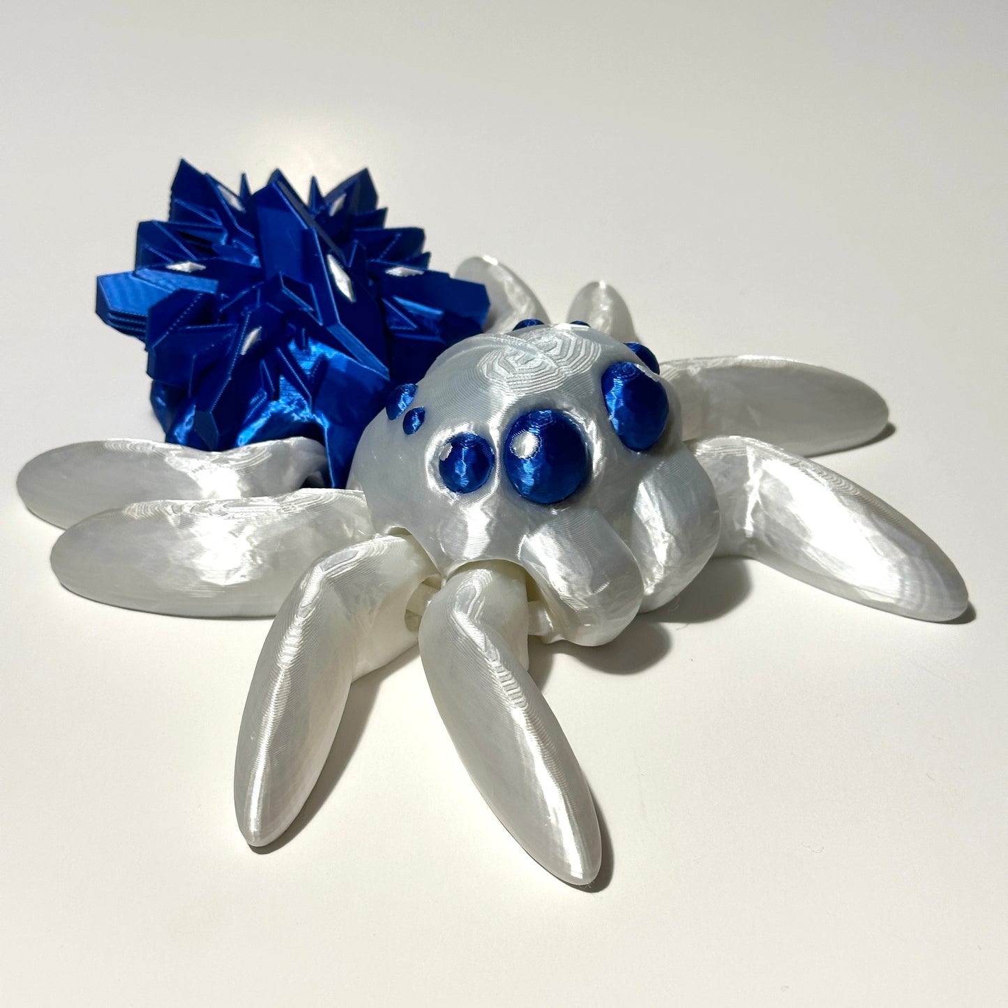 Giant Snowflake Spider - 3D Printed Articulating Figure