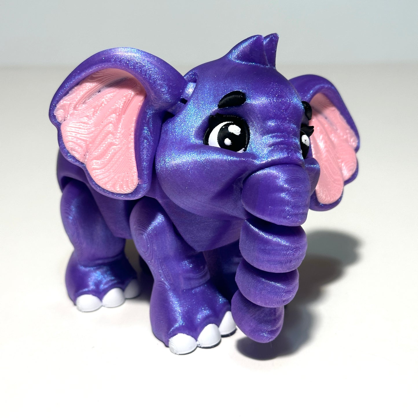 Baby Flexi Elephant - 3D Printed Articulating Figure