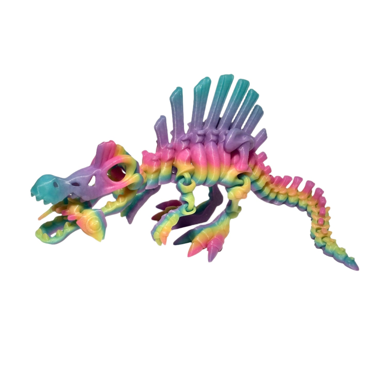 Giant Flexi Skeleton Spinosaurus - 3D Printed Articulating Figure