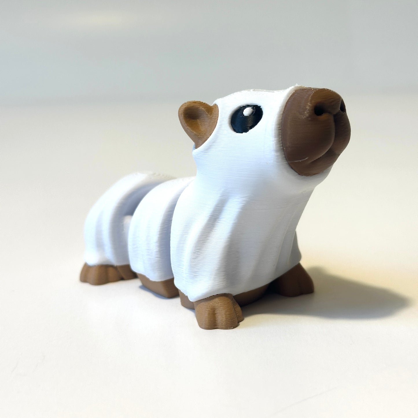 Ghost Capybara - 3D Printed Articulating Figure