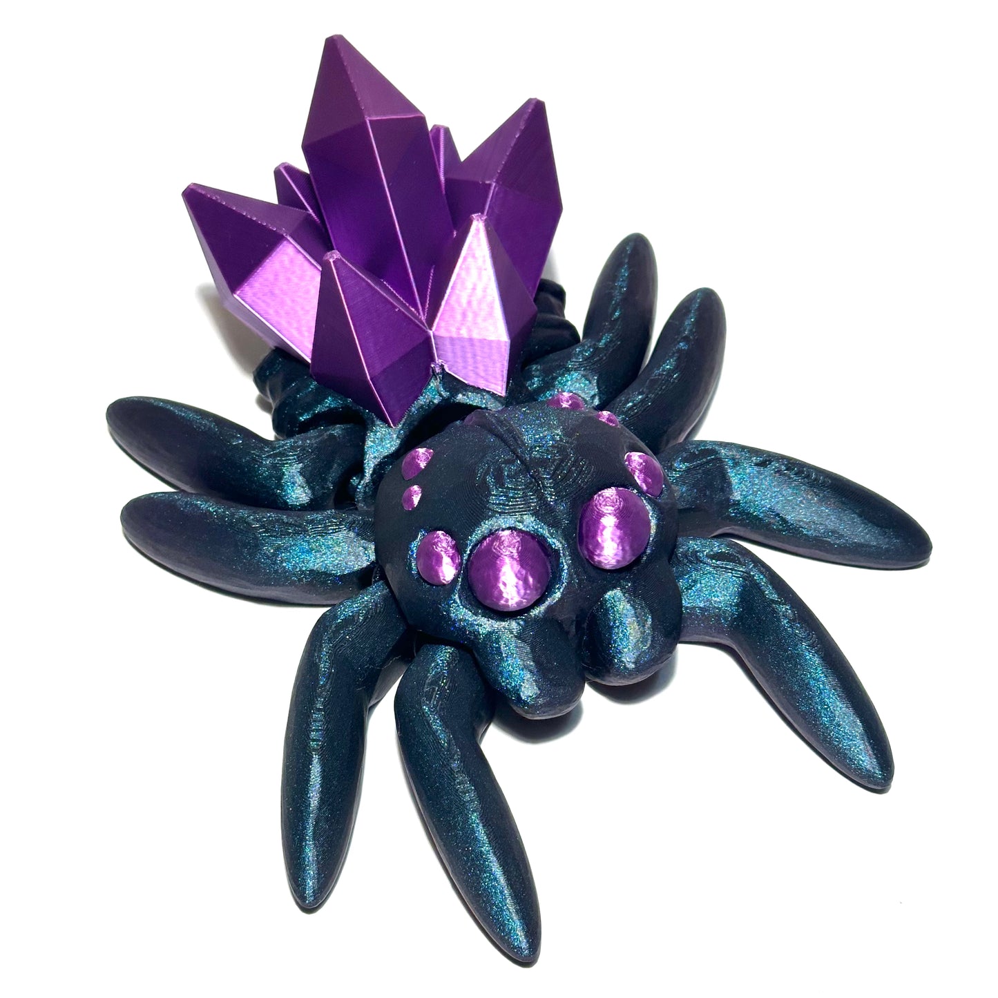 Giant Crystal Spider - 3D Printed Articulating Figure