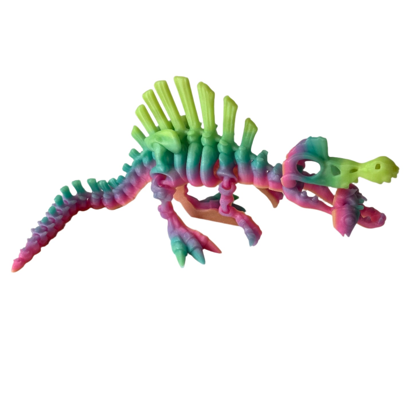 Flexi Skeleton Spinosaurus - 3D Printed Articulating Figure