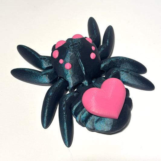 Giant Heart Spider - 3D Printed Articulating Figure