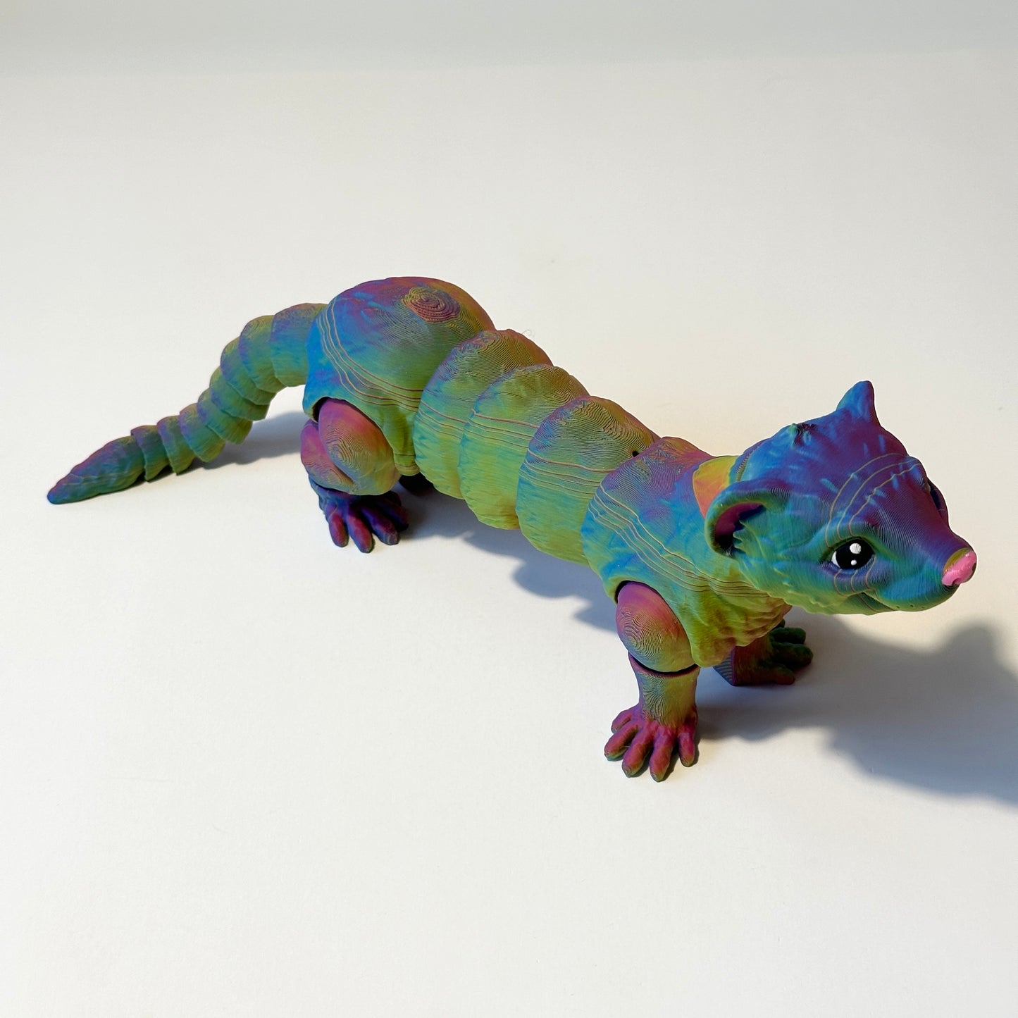 Large Ferret - 3D Printed Articulating Figure