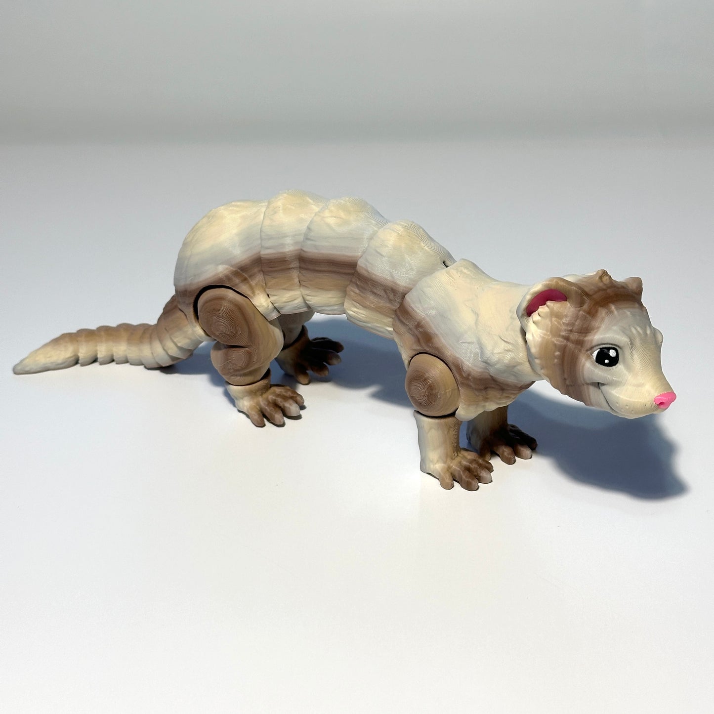 Large Ferret - 3D Printed Articulating Figure