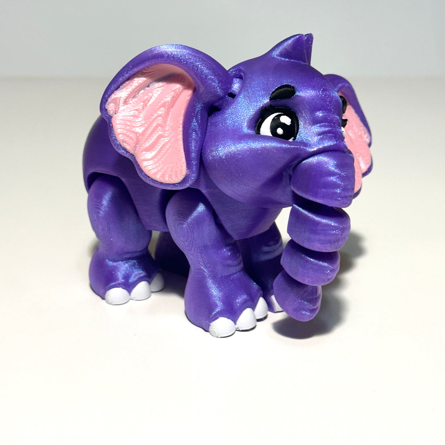 Baby Flexi Elephant - 3D Printed Articulating Figure