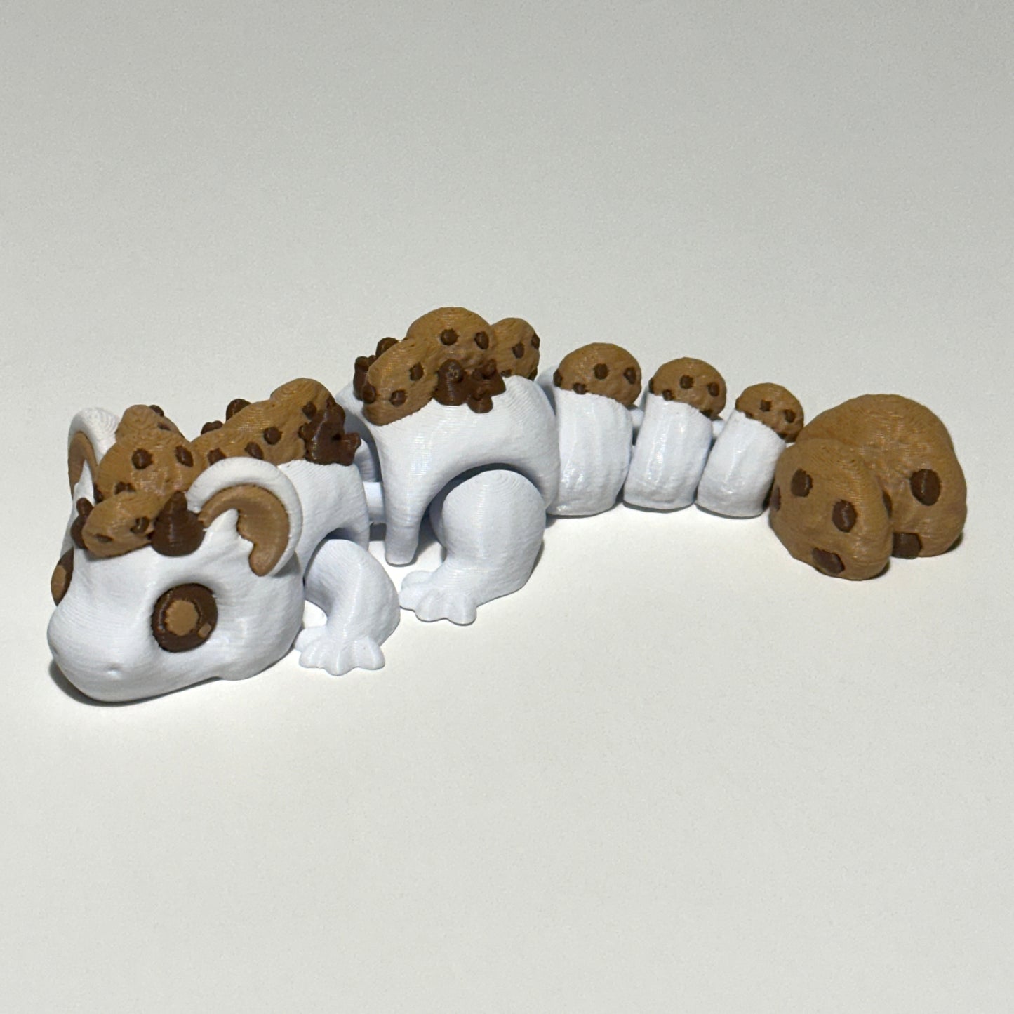 Milk and Cookies Dragon - 3D Printed Articulating Figure