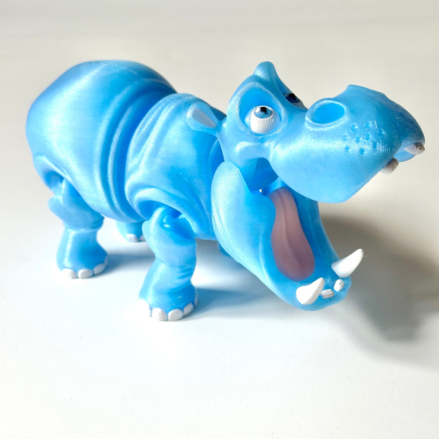 Flexi Hippo - 3D Printed Articulating Figure