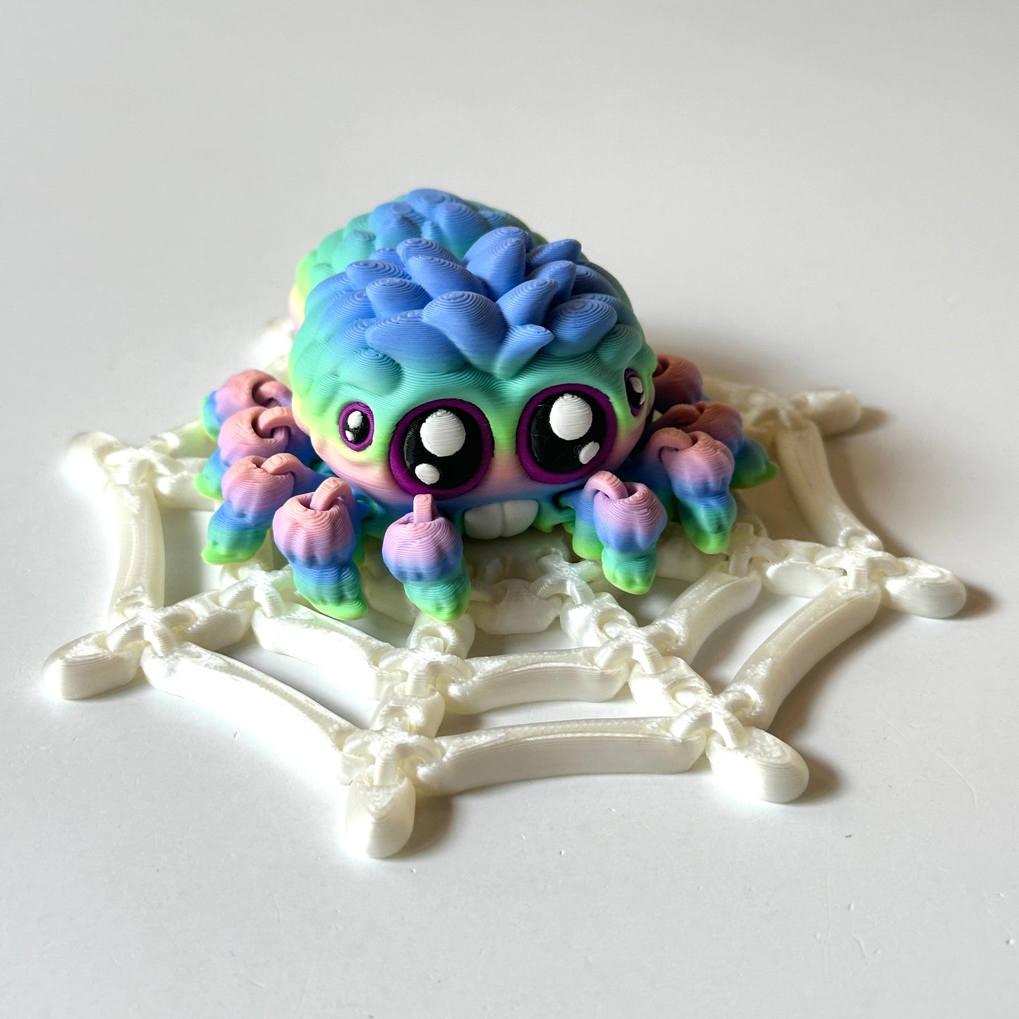 Jumping Spider - 3D Printed Articulating Figure