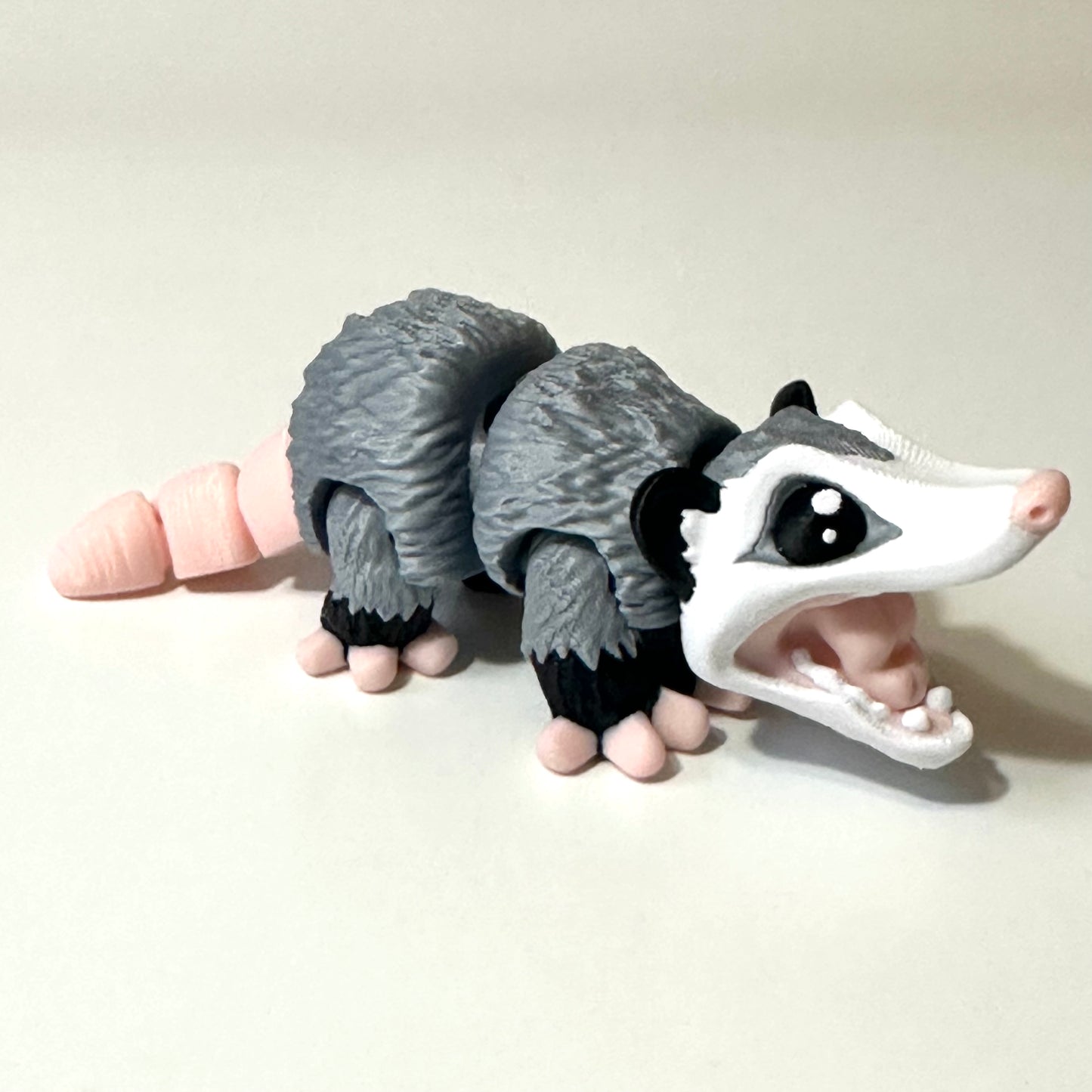 Baby Opossum - 3D Printed Articulating Figurine