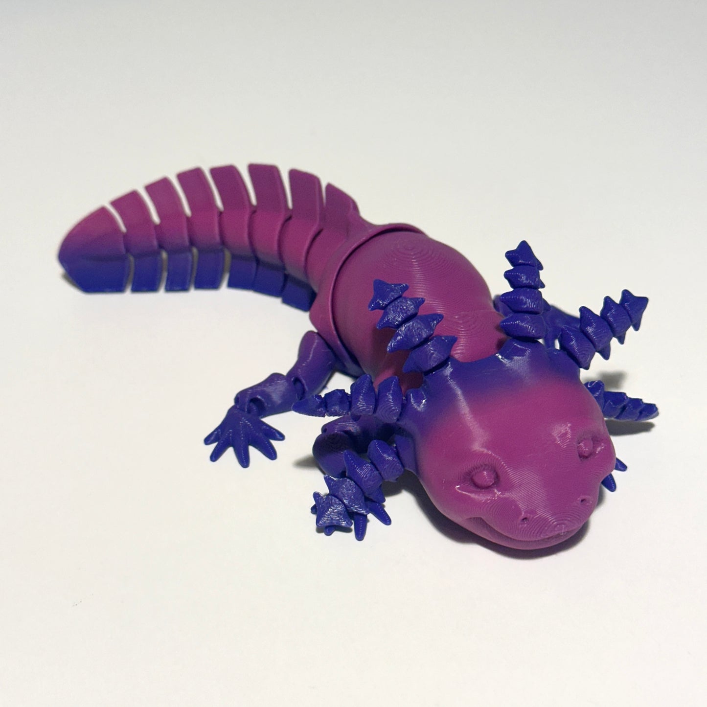 Axolotl - Fully Articulating 3D Printed Figurine