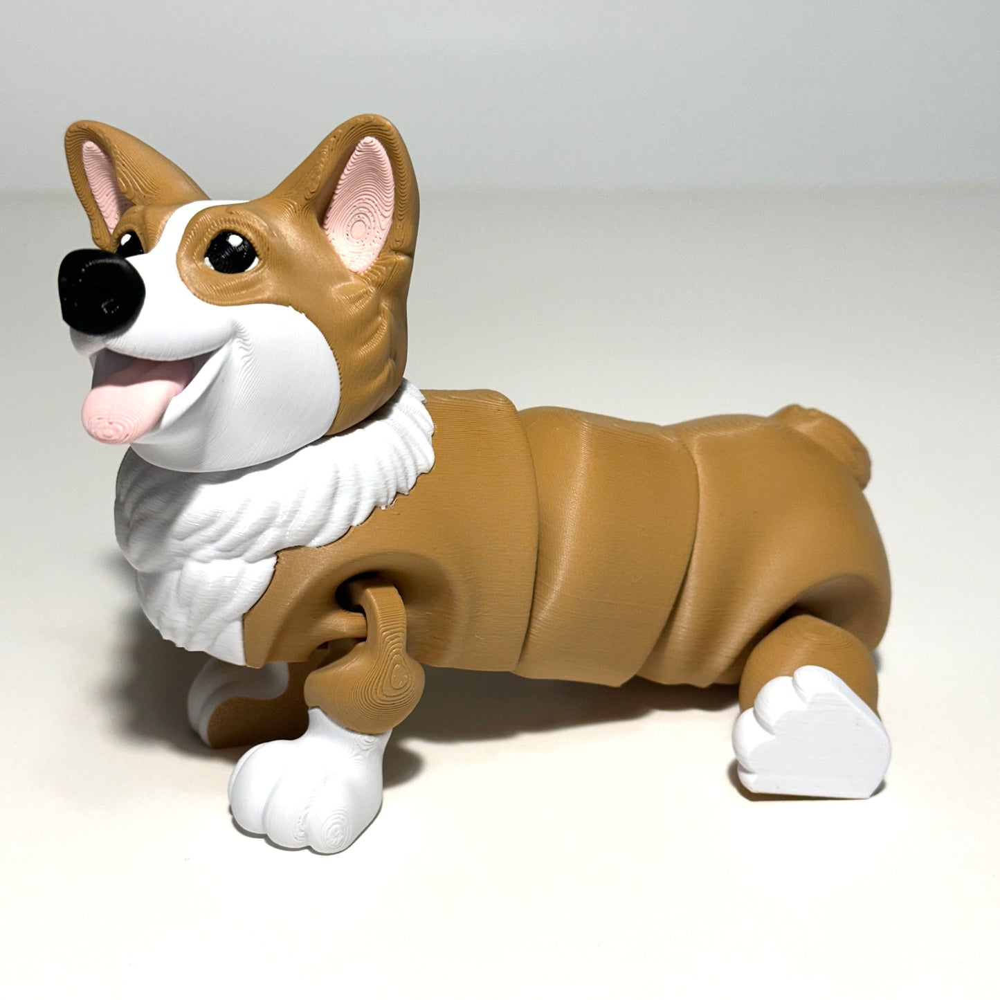 Flexi Corgi (Walle)- 3D Printed Articulating Figure