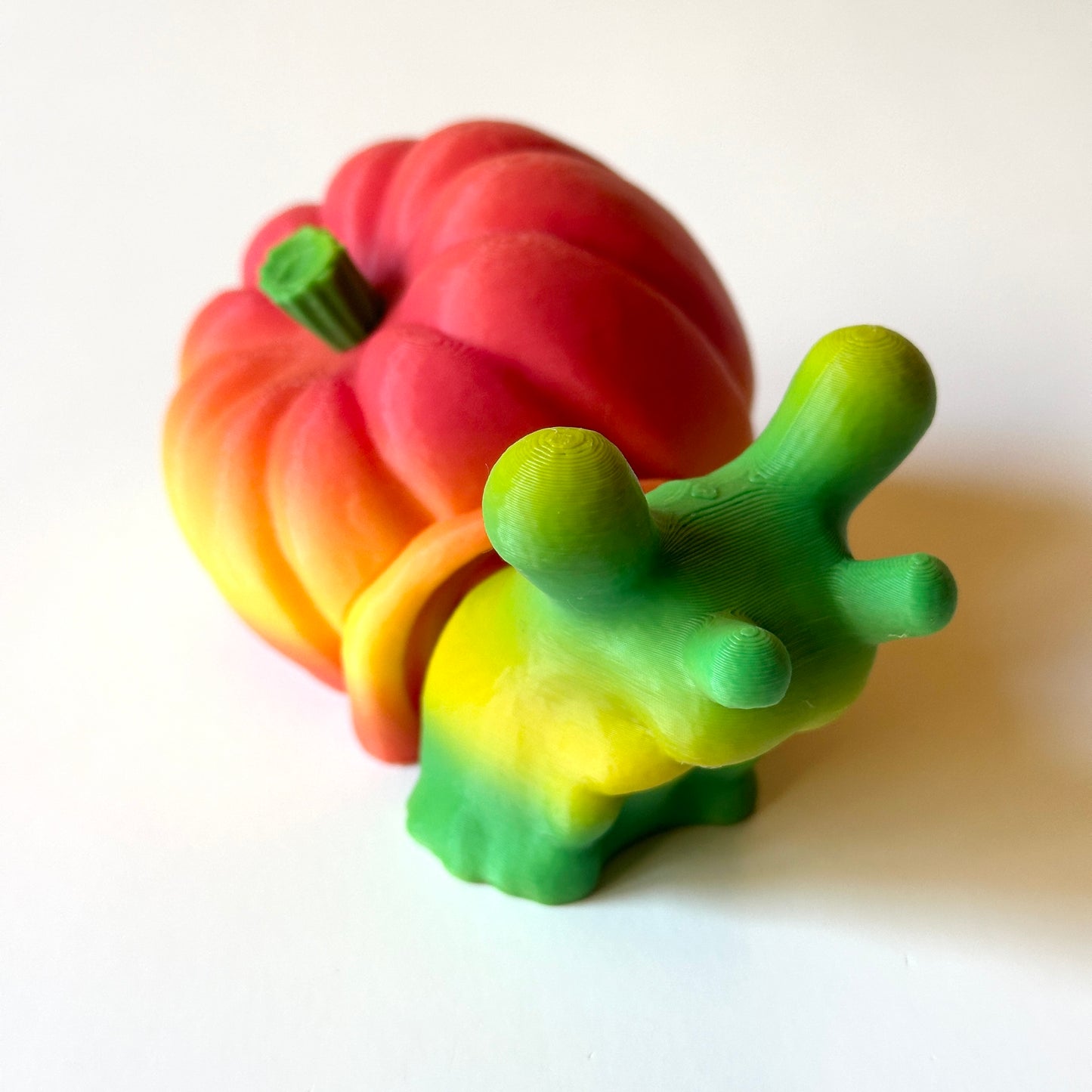 Pumpkin Snail - 3D Printed Articulating Figure