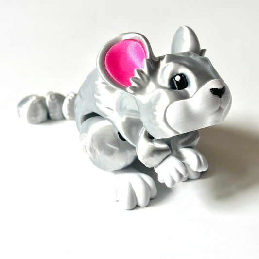 Chinchilla - 3D Printed Articulating Figure