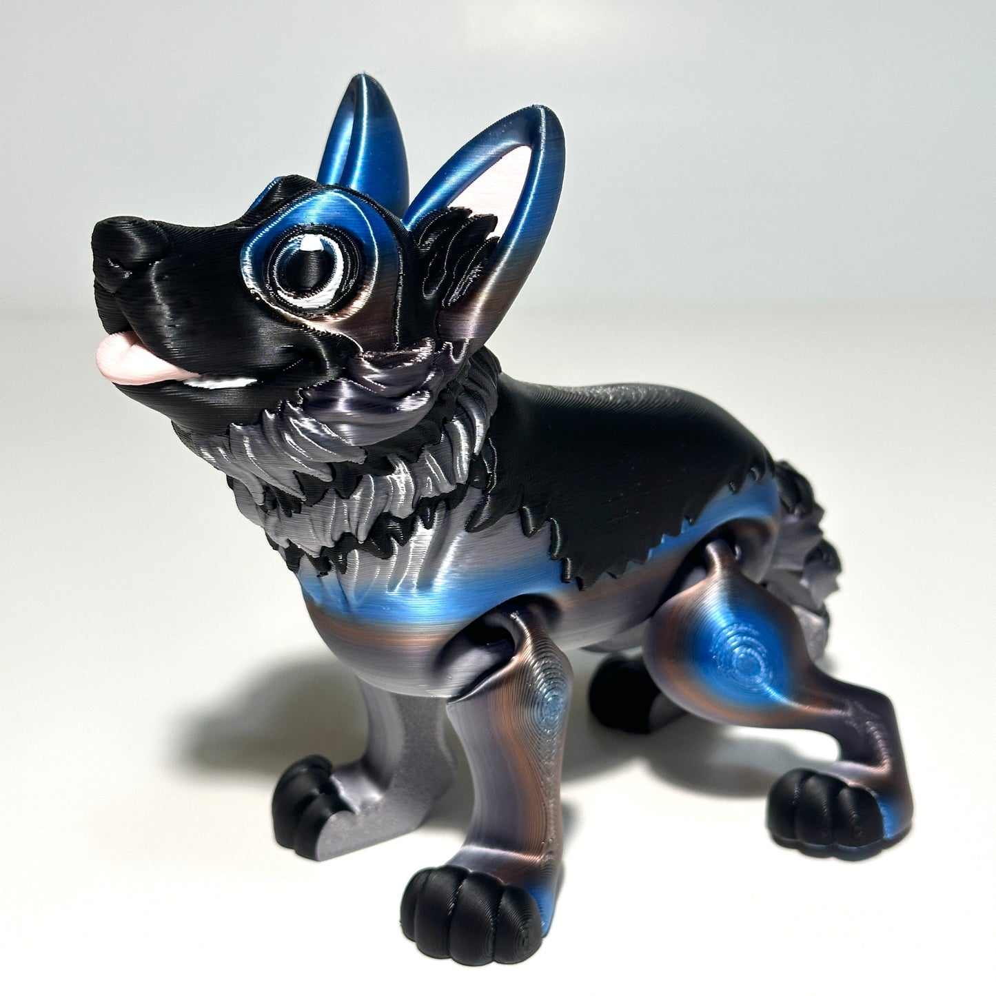 German Shepard - 3D Printed Articulating Figure