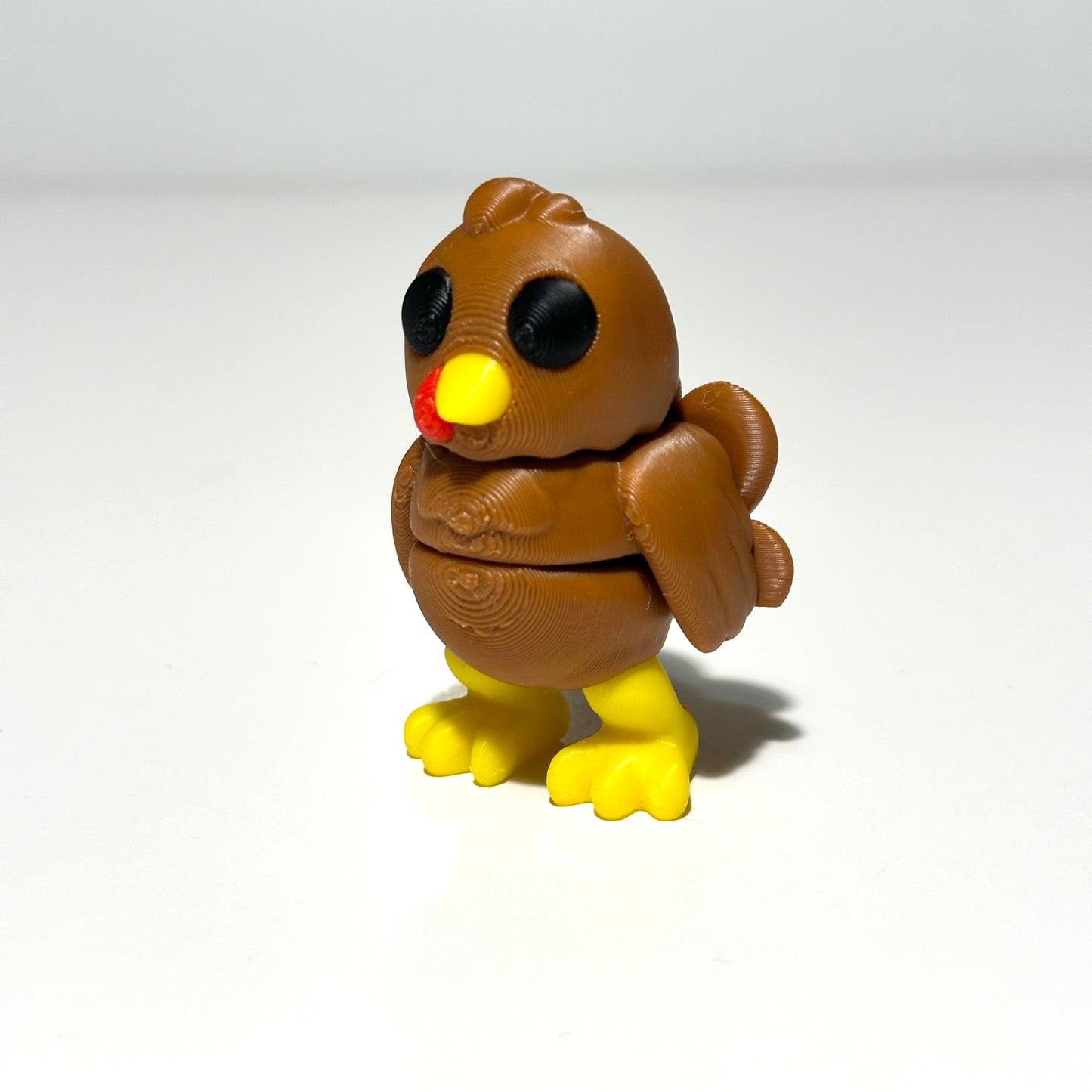 Tiny Turkey - 3D Printed Articulating Figure