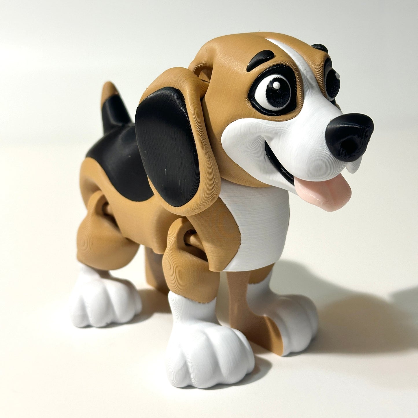 Flexi Beagle (Roscoe) -3D Printed Articulating Figure