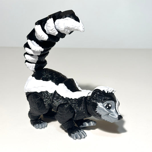 Flexi MMM Skunk - 3D Printed Articulating Figure