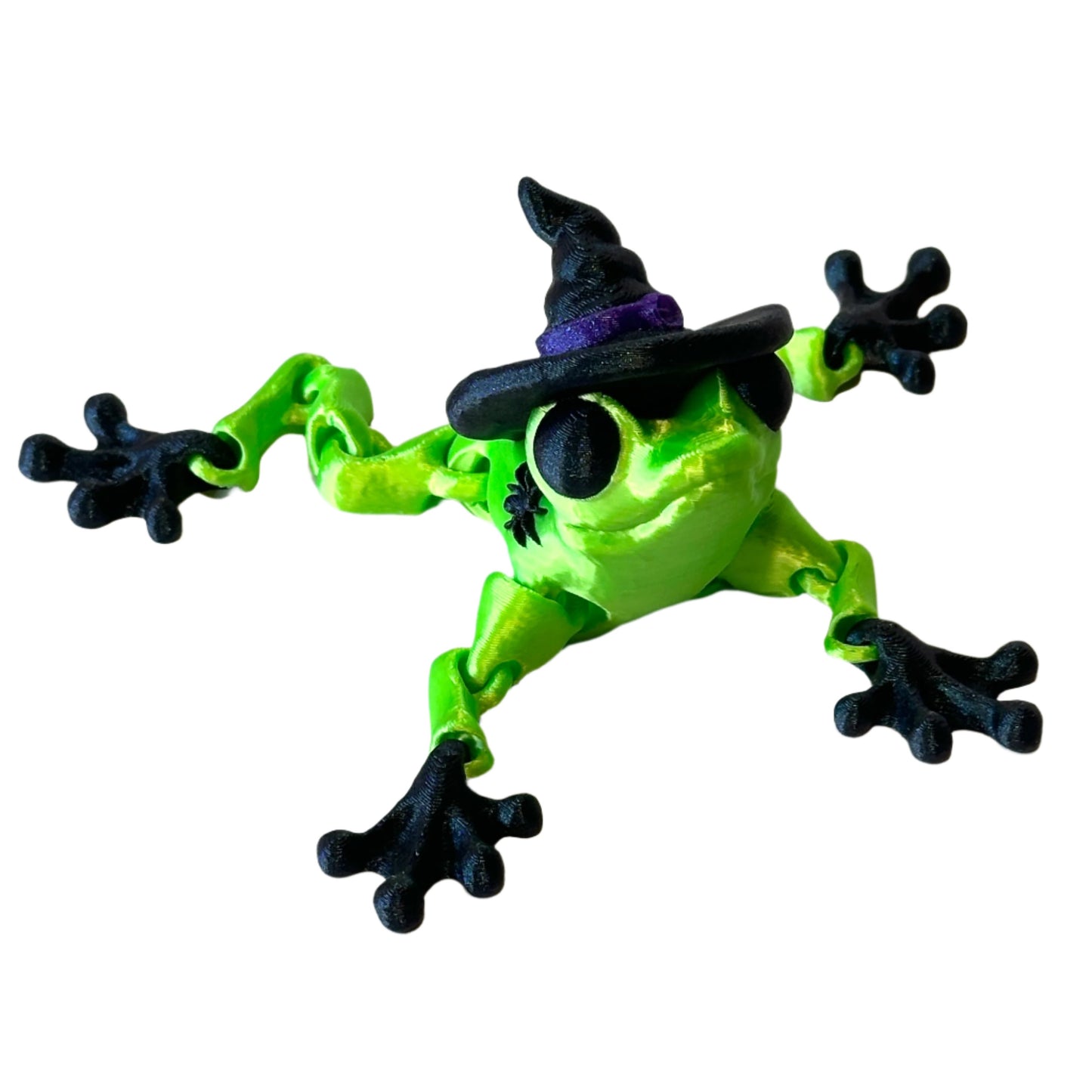 Witch Frog - 3D Printed Articulating Figure