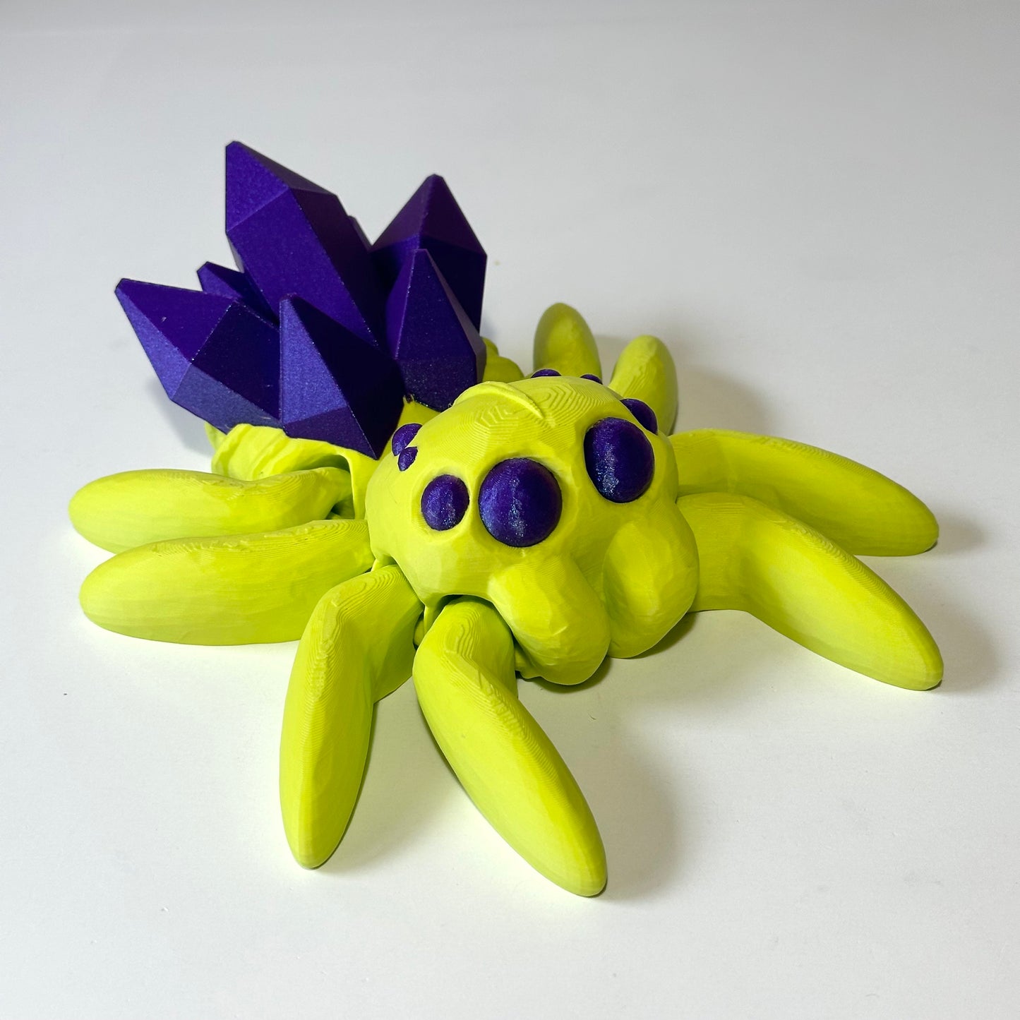 Giant Crystal Spider - 3D Printed Articulating Figure