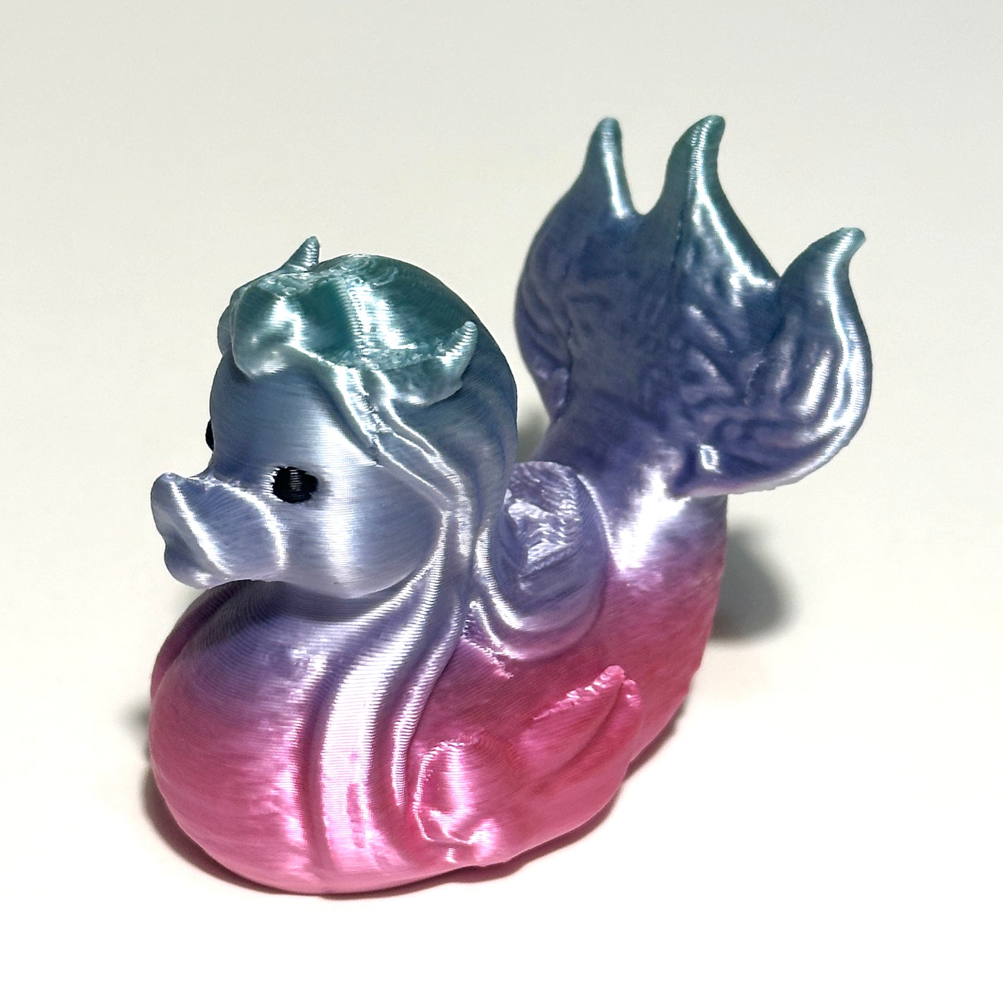 Mermaid Duck - 3D Printed Articulating Figure