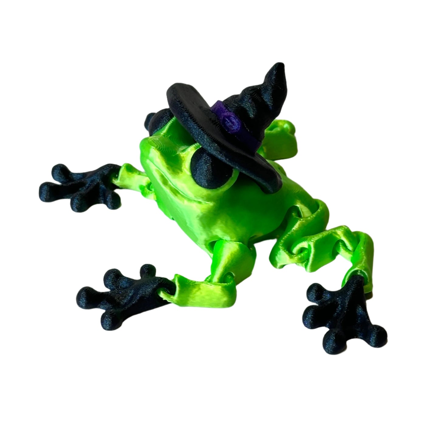 Witch Frog - 3D Printed Articulating Figure