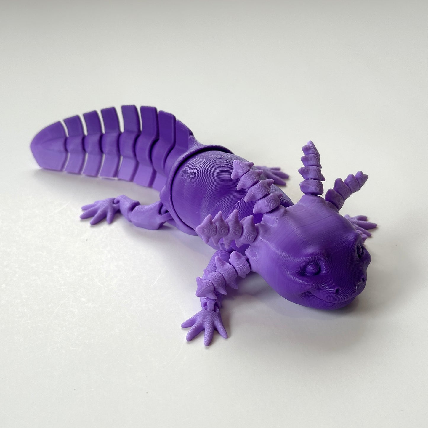 Axolotl - Fully Articulating 3D Printed Figurine