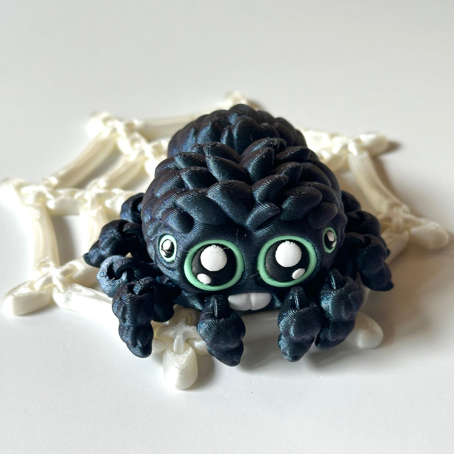 Jumping Spider - 3D Printed Articulating Figure