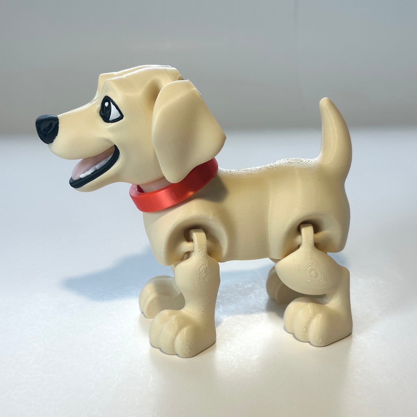 Flexy Lab Puppy - 3D Printed Articulating Figure