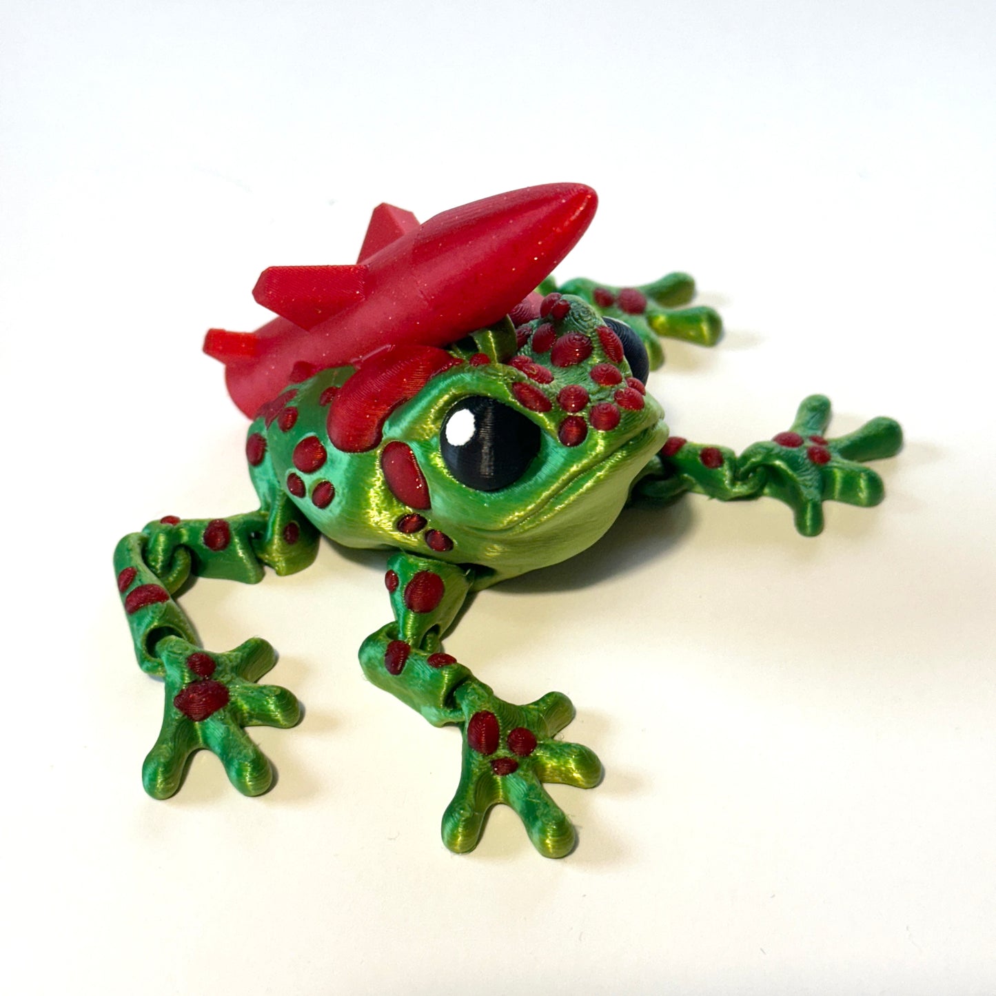 Missiletoad - 3D Printed Articulating Figure