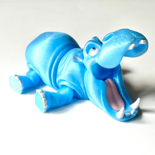 Flexi Hippo - 3D Printed Articulating Figure