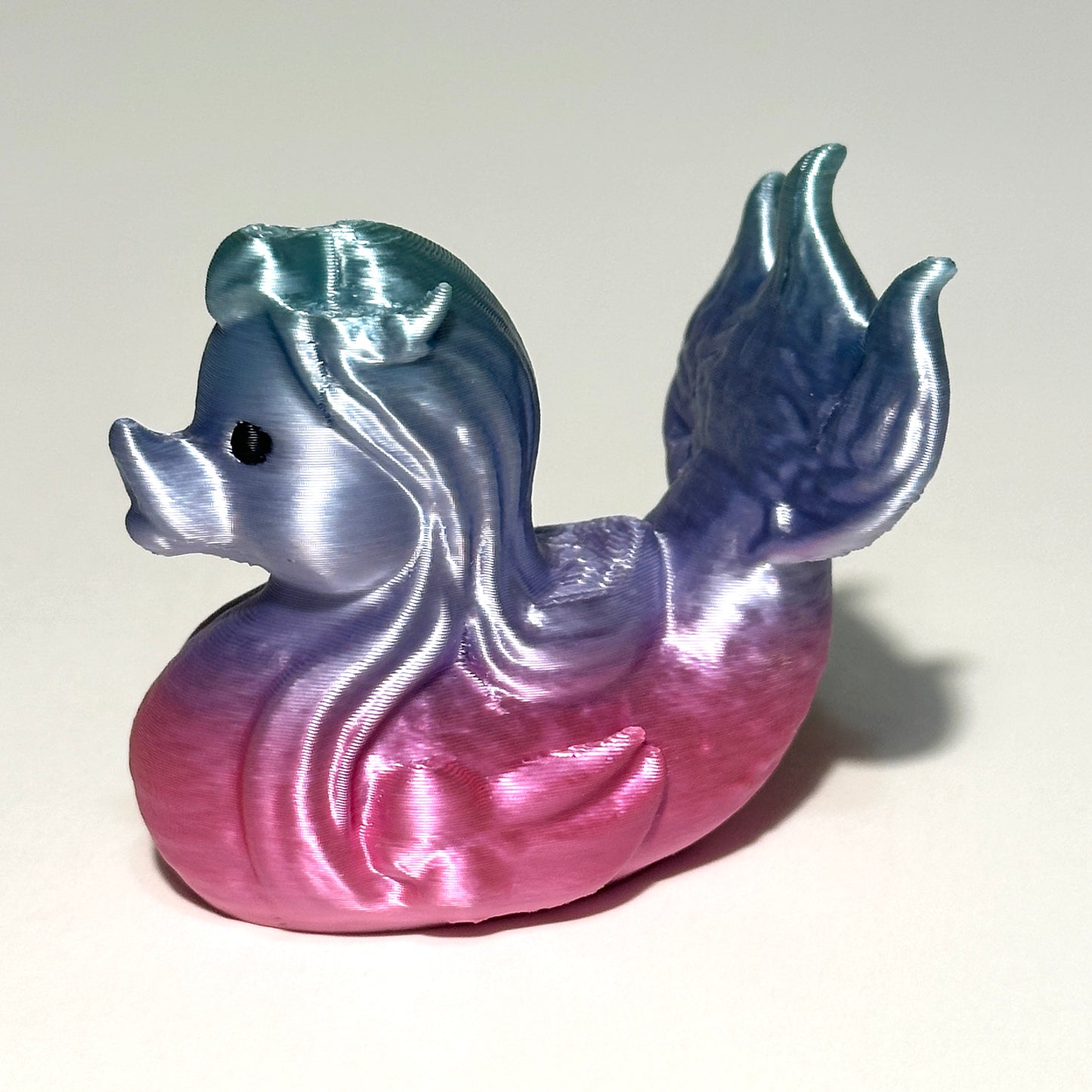 Mermaid Duck - 3D Printed Articulating Figure