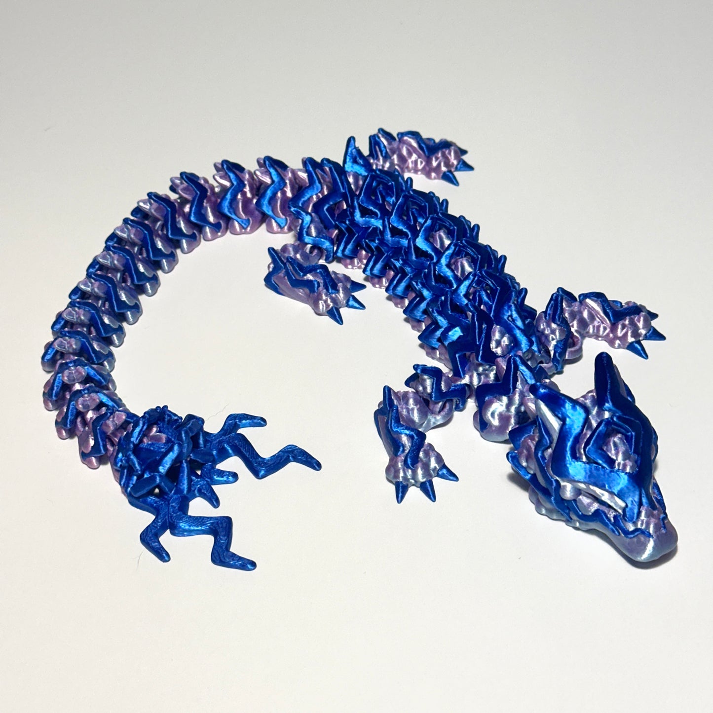 Large Storm Dragon - 3D Printed Articulating Figure