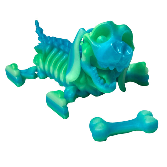 Flexi Skeli Dachshund - 3D Printed Articulating Figure