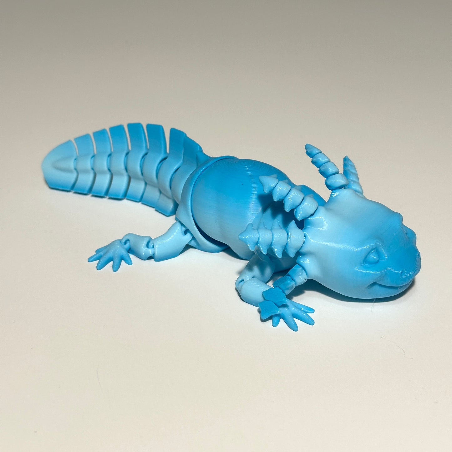 Axolotl - Fully Articulating 3D Printed Figurine