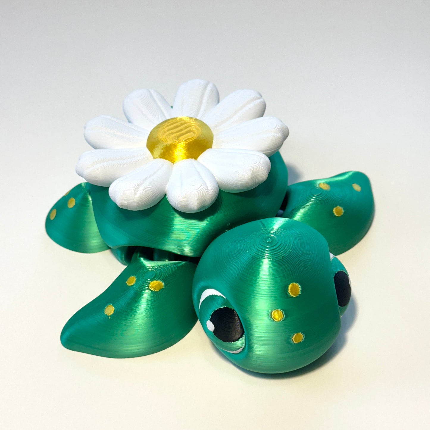 Giant Daisy Turtle - 3D Printed Articulating Figure