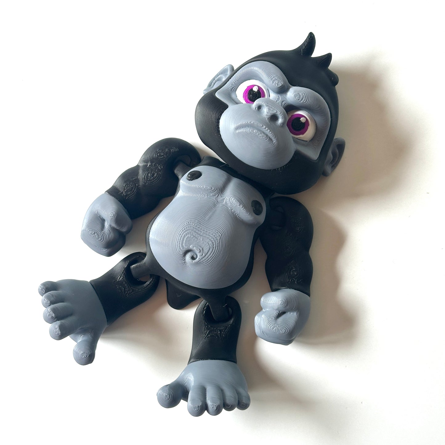 Flexy Gorilla - 3D Printed Articulating Figure