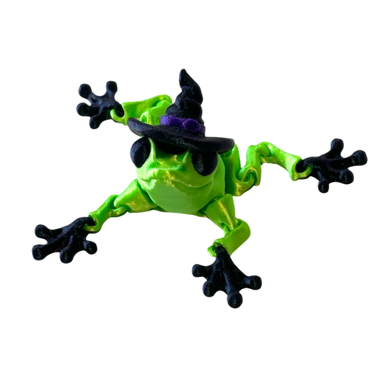 Witch Frog - 3D Printed Articulating Figure