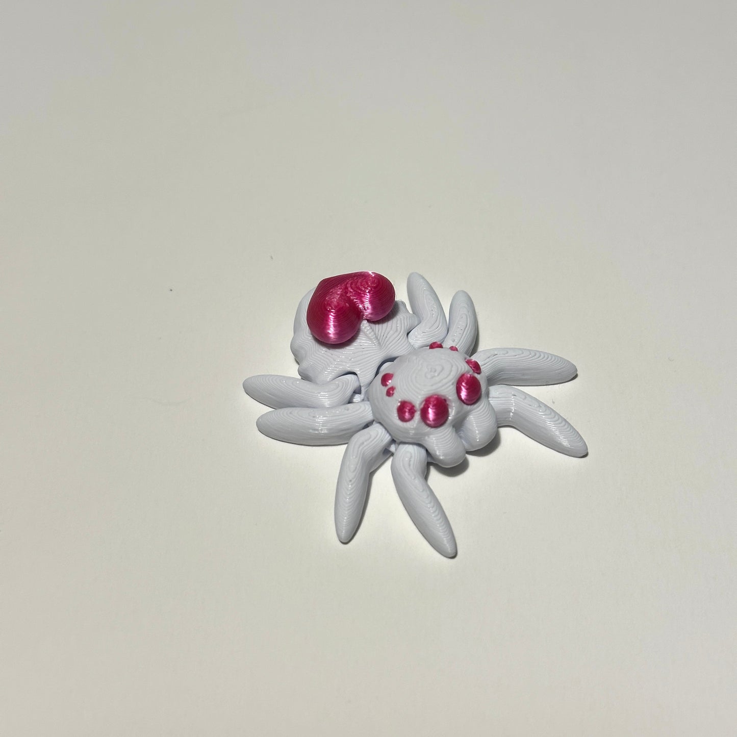 Tiny Heart Spider - 3D Printed Articulating Figure