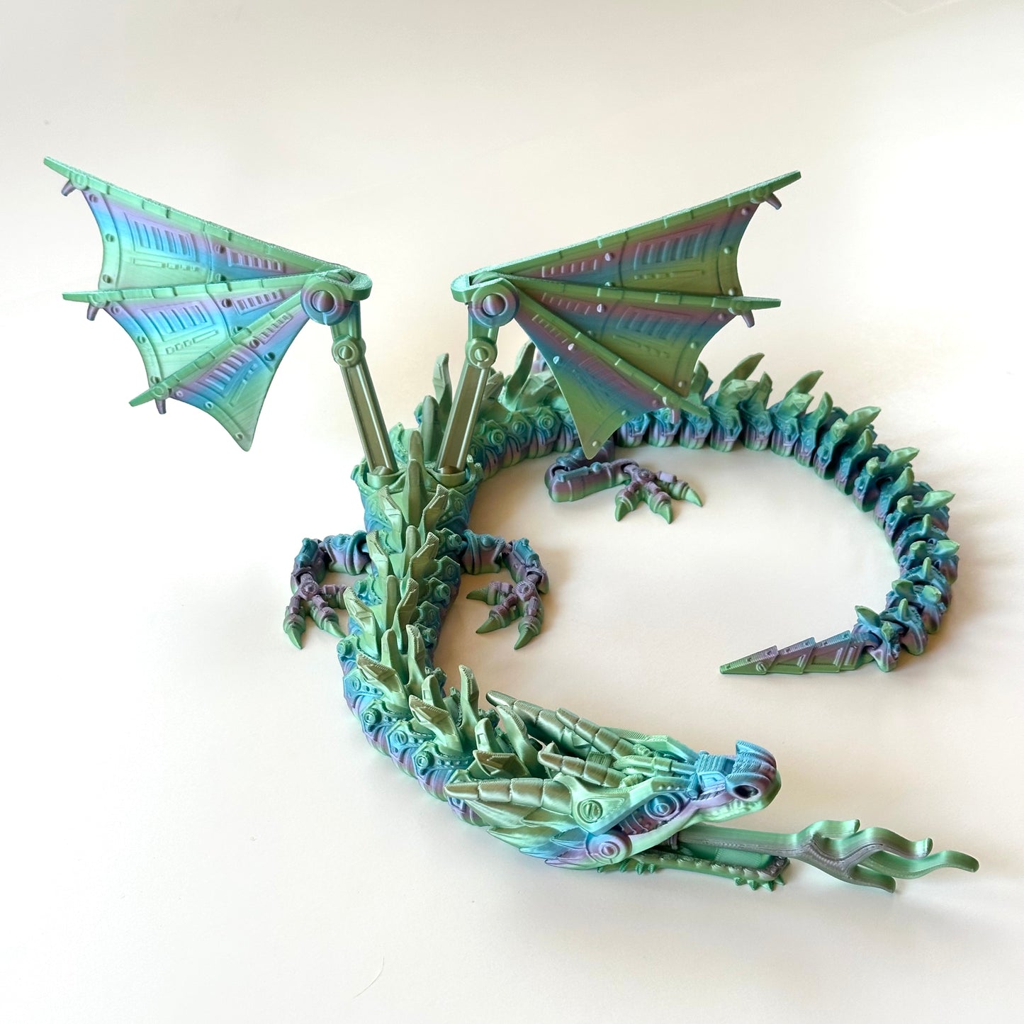 Flexi Mech Dragon - 3D Printed Articulating Figure